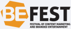 Logo of BE FEST Festival of Content Marketing and Branded Entertainment logo